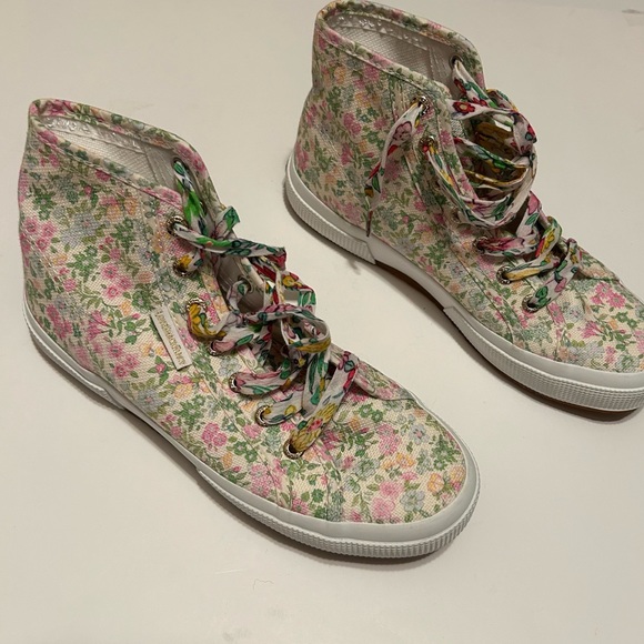 Superga Shoes - SUPERGA x LoveShackFancy 2795 Flowers High Top Shoes - size 7